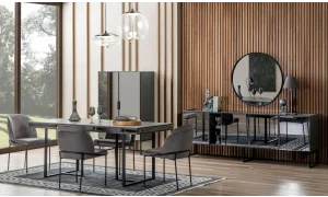 Florya Antrasit Konsol ve Ayna