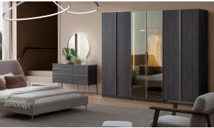 Delta 6 Kapaklı Gardrop