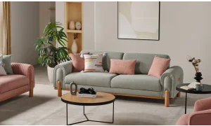 Coco Pembe Koltuk Takımı