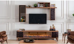 Seren Şömineli Tv Ünitesi