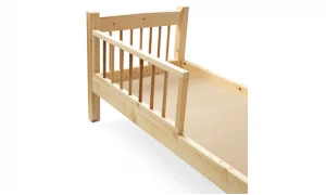 Wooden Natural Ahşap Karyola (90x190)