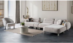 Nora Dinlenmeli Köşe Koltuk Takımı