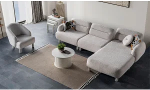 Nora Dinlenmeli Köşe Koltuk Takımı