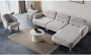 Nora Dinlenmeli Köşe Koltuk Takımı