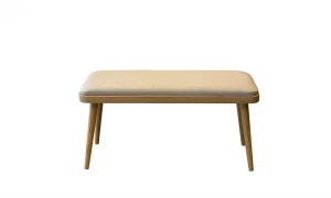 Rondo Mini Açılır Mutfak Masası Takımı - Karina Meşe Krem Renk