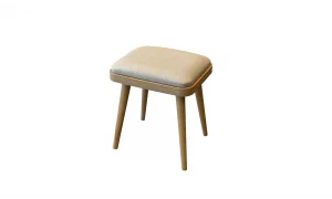 Rondo Mini Açılır Mutfak Masası Takımı - Karina Meşe Krem Renk