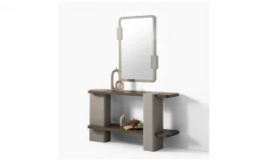 Strong Silver Meşe Dresuar ve Ayna