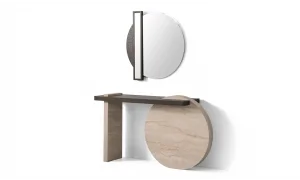 Togg Gri Meşe Dresuar ve Ayna