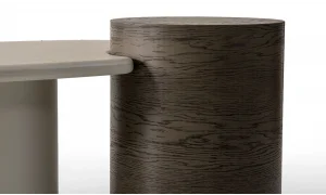 Lugano Gri Orta Sehpa Seti