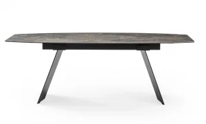 Nero Sierra Seramik Yemek Masası