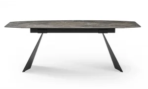 Nero Volare Seramik Yemek Masası