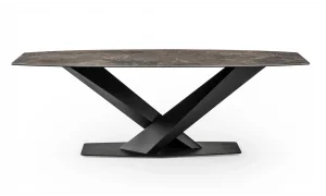 Nero Stand Seramik Yemek Masası