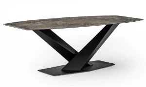 Nero Stand Seramik Yemek Masası