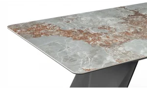 Mateo Volare Seramik Yemek Masası