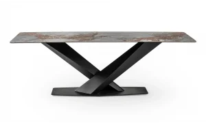 Mateo Stand Seramik Yemek Masası