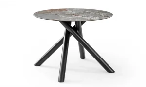 Sole Octo Yuvarlak Seramik Mutfak Masası