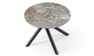 Sole Octo Yuvarlak Seramik Mutfak Masası