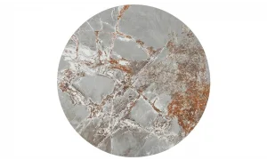 Sole Octo Yuvarlak Seramik Mutfak Masası