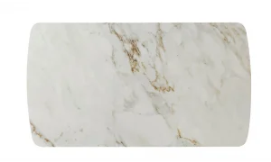 Volare Beyaz Seramik Yemek Masası