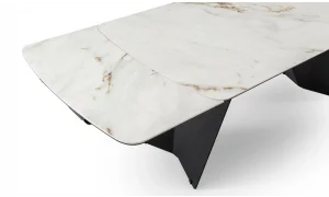 Volare Beyaz Seramik Yemek Masası