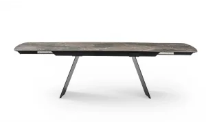 Volare Siyah Seramik Yemek Masası