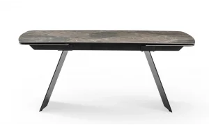 Volare Siyah Seramik Yemek Masası