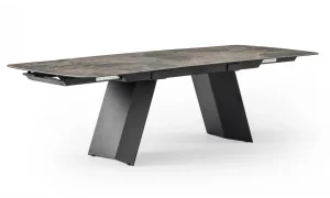 Volare Siyah Seramik Yemek Masası