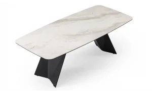 Luna Volare Seramik Yemek Masası