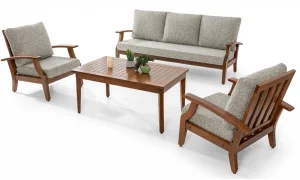 Teras Natura Yeşil 5 Oturumlu Bahçe ve Balkon Takımı