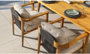 Apollo Iroko Yemek Masası Takımı