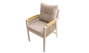 Olimpos Krem Iroko Yemek Masası Takımı