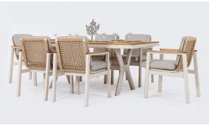 Astoria Iroko Yemek Masası Takımı