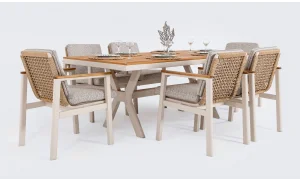 Astoria Iroko Yemek Masası Takımı