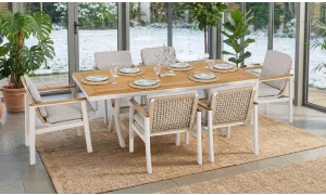 Astoria Iroko Yemek Masası Takımı