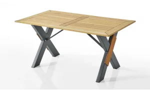 Lotus Antrasit Iroko Bahçe ve Balkon Takımı