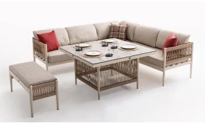 Lyon Köşe Bahçe ve Balkon Takımı