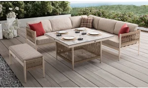 Lyon Köşe Bahçe ve Balkon Takımı