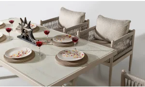 Lyon Seramik Yemek Masası Takımı