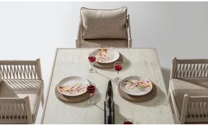 Lyon Seramik Yemek Masası Takımı