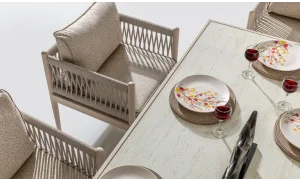 Lyon Seramik Yemek Masası Takımı