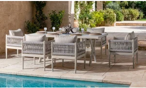 Lyon Seramik Yemek Masası Takımı