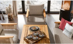 Melody Iroko Bahçe ve Balkon Takımı