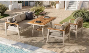 Onyx Iroko Bahçe ve Balkon Takımı