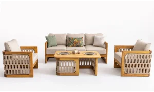 Zeus Iroko Bahçe ve Balkon Takımı