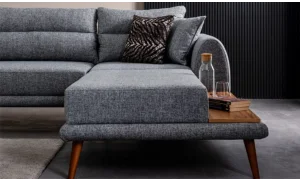 Deko Köşe Koltuk Takımı (Gri)