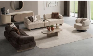 Aspendos Sehpalı 3lü Koltuk