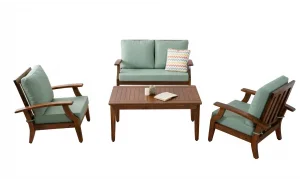 Teras Natura Yeşil 4 Oturumlu Bahçe ve Balkon Takımı 211s