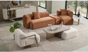 Harley Midi Dinlenmeli Köşe Koltuk Takımı