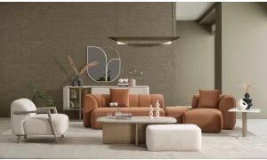 Harley Midi Dinlenmeli Köşe Koltuk Takımı