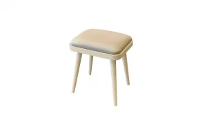 Rondo Mini Açılır Mutfak Masası Takımı - Sedef Krem Krem Renk